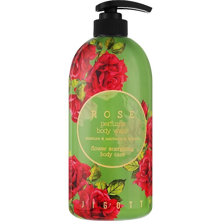 Гель для душу Jigott Троянда Rose Perfume Body Wash, 750 мл (282157) фото1