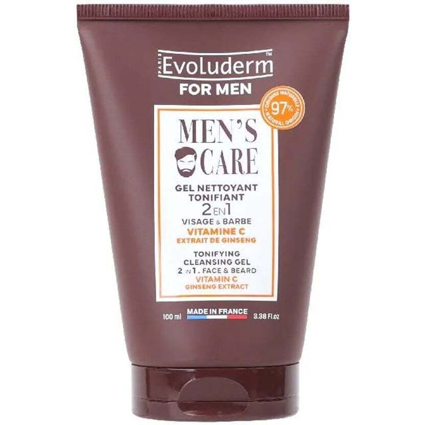 Гель Evoluderm для обличчя очищаючий тонізуючий 100 мл фото1