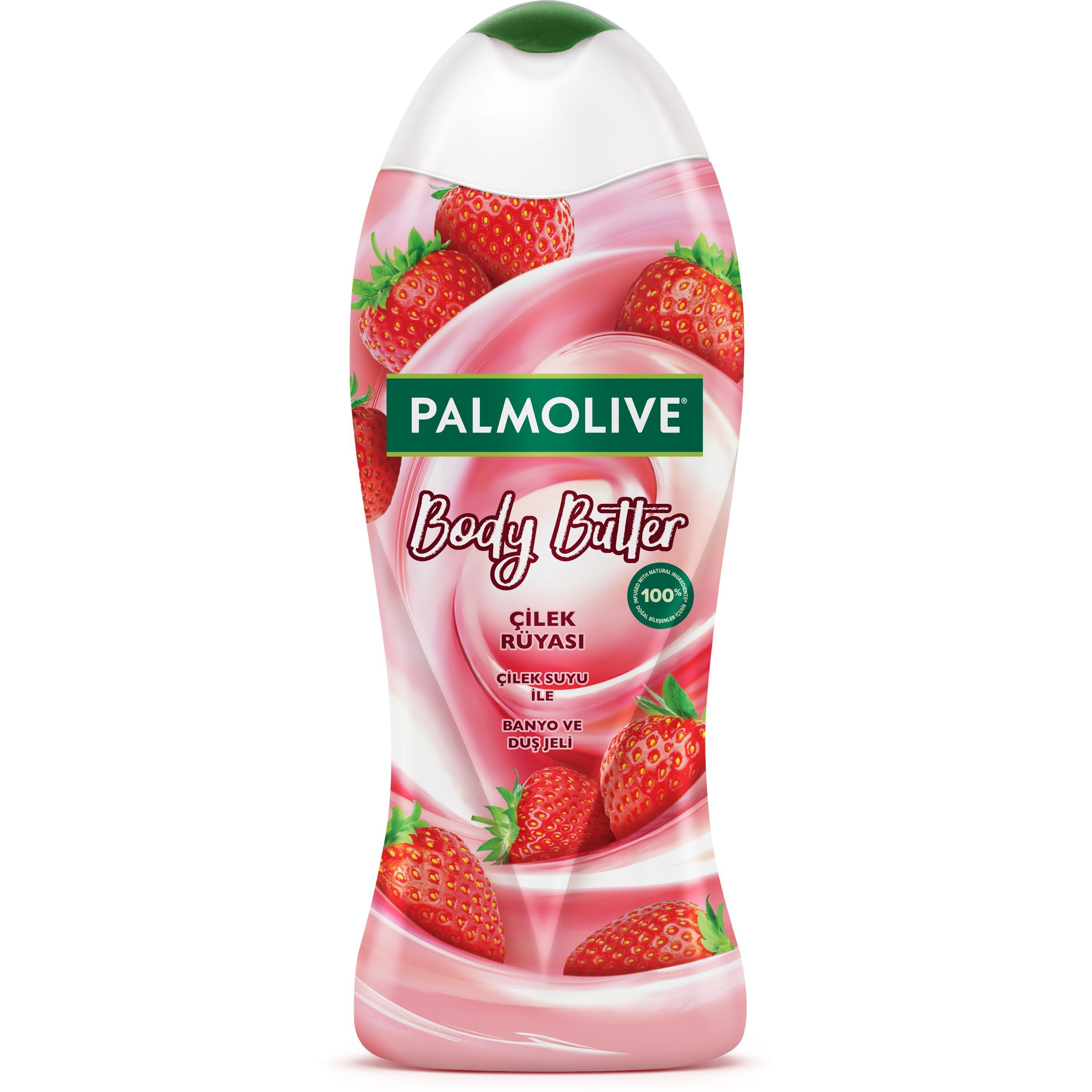 Гель для душа Palmolive Масло для тела Клубника 500 мл фото1