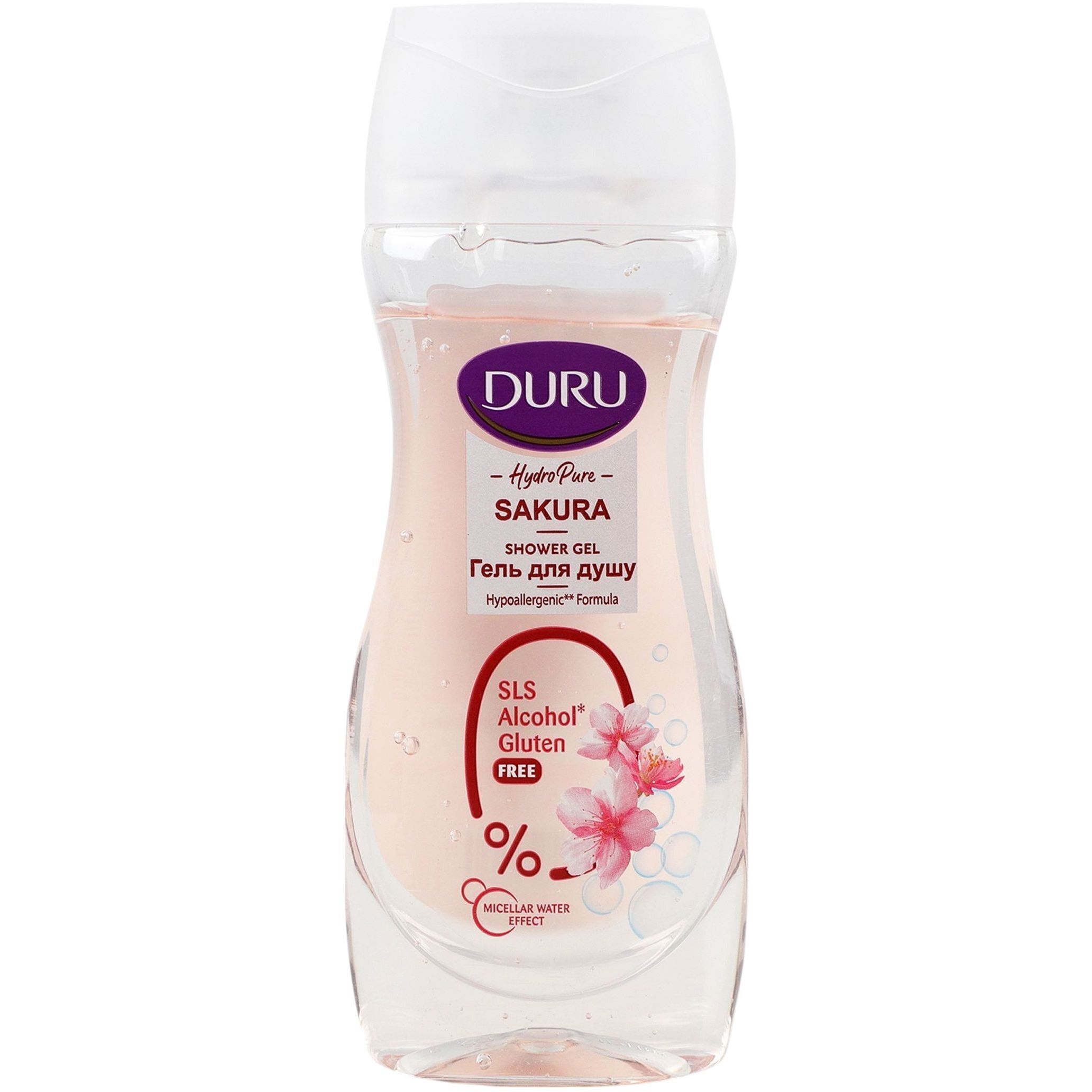 Гель для душа Duru Hydro Pure Sakura 250 мл фото1