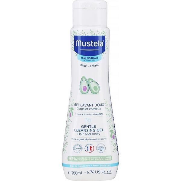 Нежный очищающий гель для головы и тела Mustela Gentle Cleansing Gel 200 мл