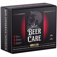 Набор для мужчин Beer Care Аргинин: Шампунь-кондиционер 400 мл + Гель для душа 400 мл + Гель для умывания 400 мл
