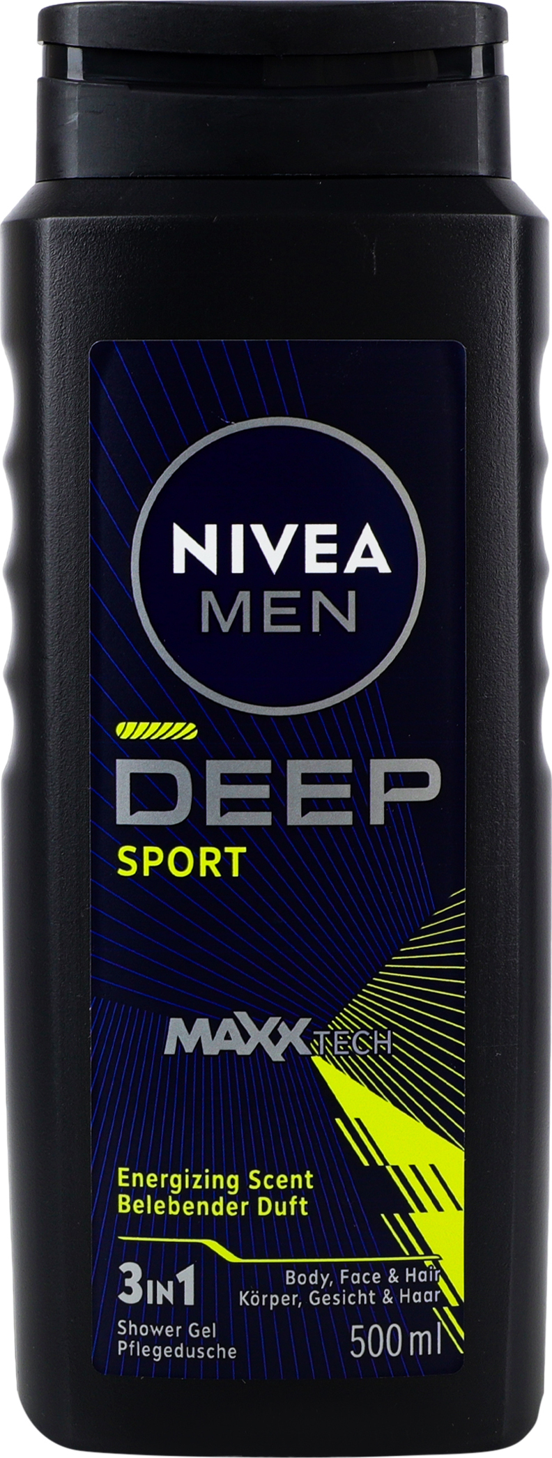 Гель для душа Nivea Men Deep Sport 3 в 1 500 мл фото1