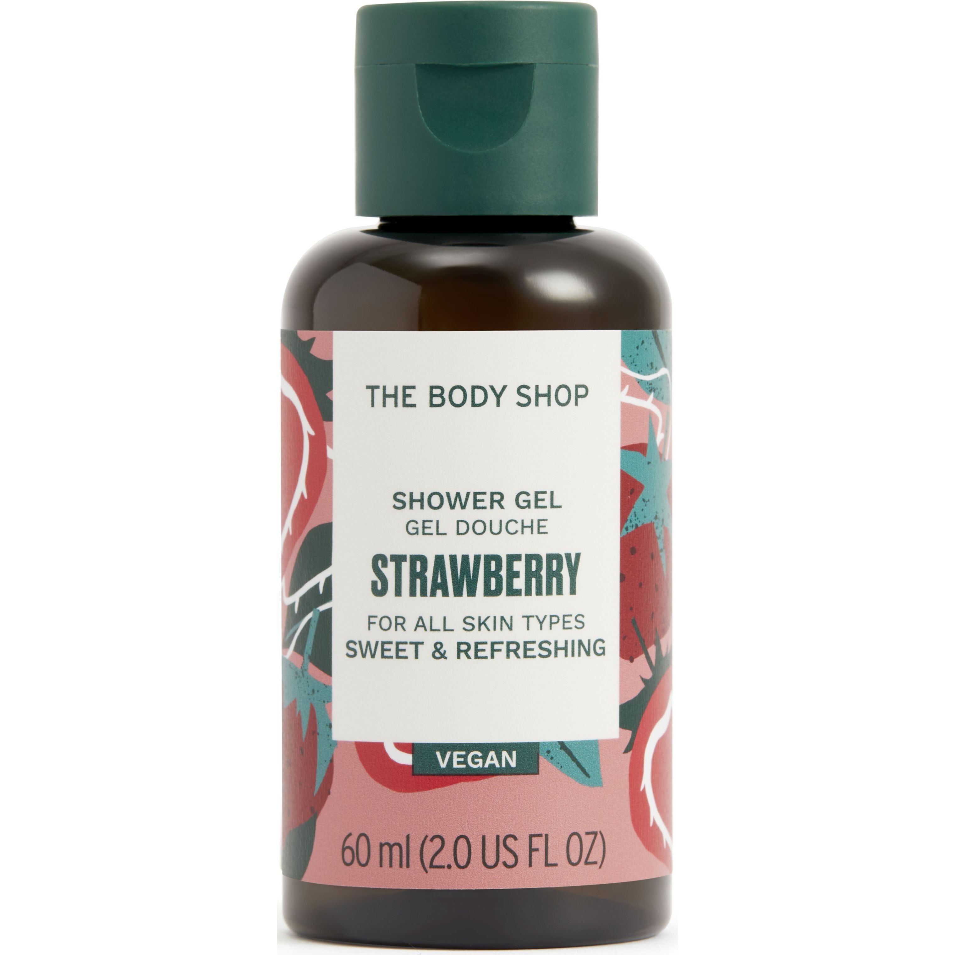 Гель для душа The Body Shop Клубника 60 мл фото1