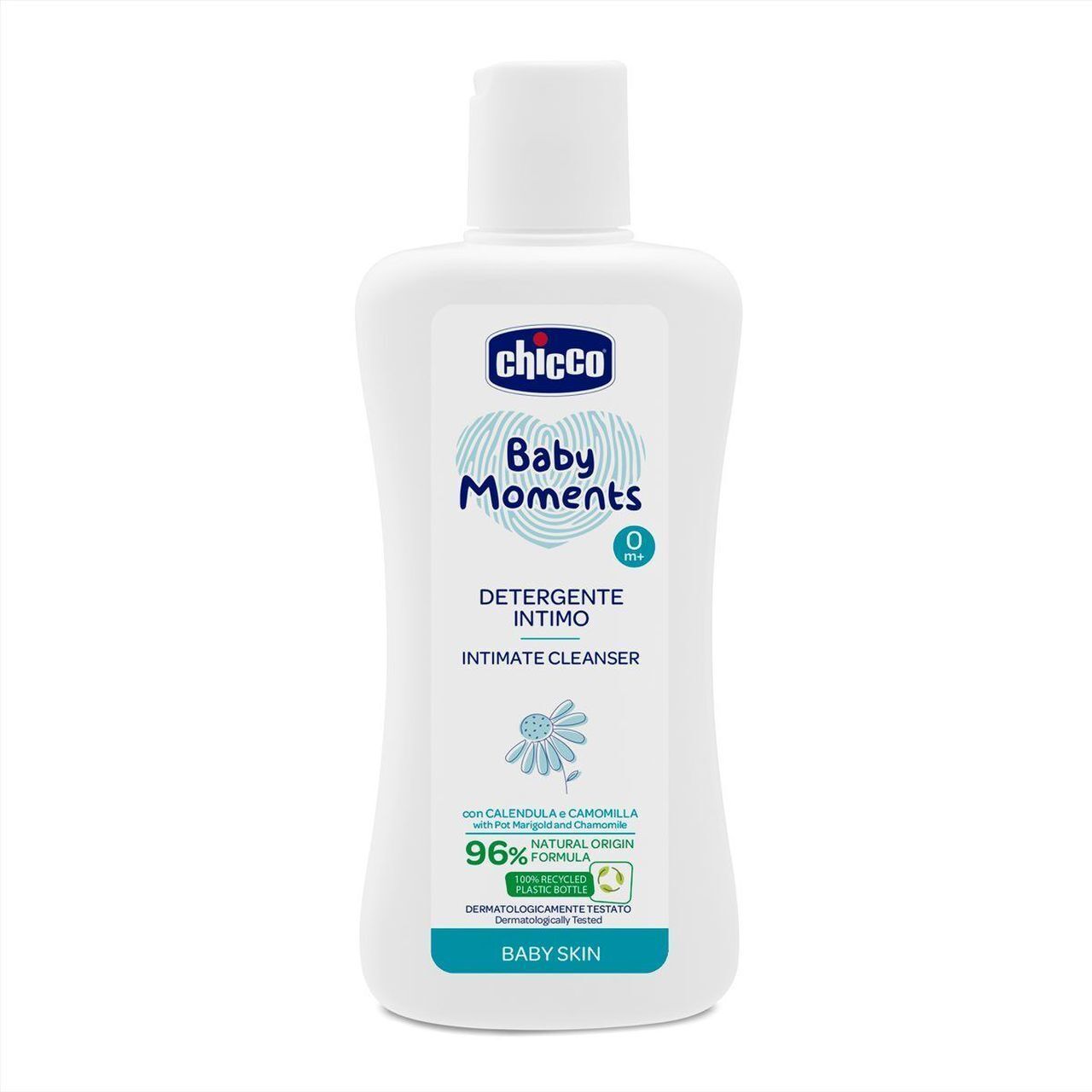 Гель для інтимної гігієни Chicco Baby Moments ромашка та календула 200 мл фото1