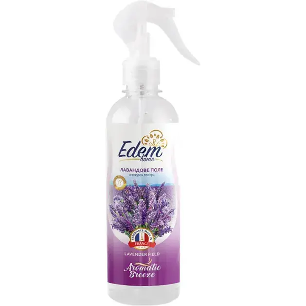 Освежитель воздуха Edem Home Aromatic Breeze лавандовое поле 420 мл фото1