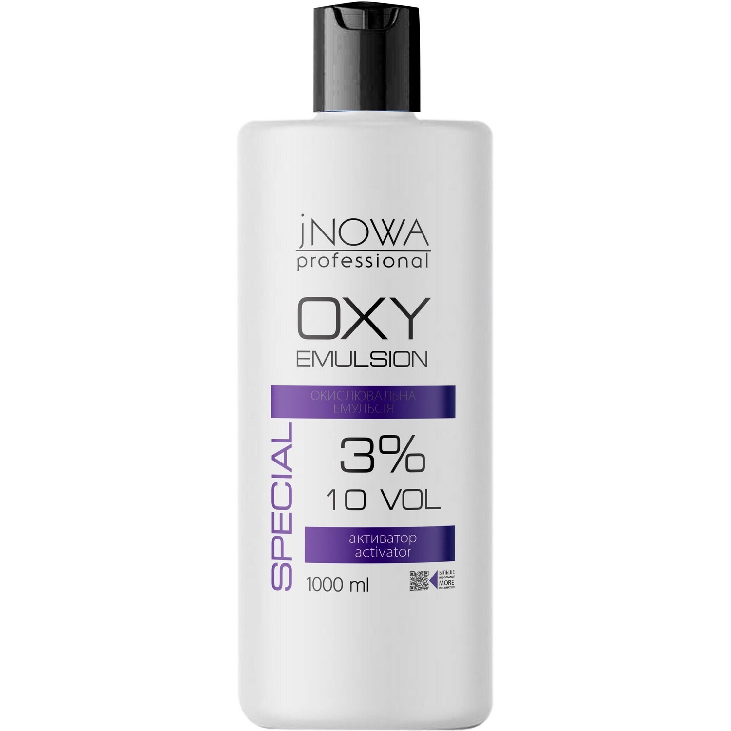 Окислювальна емульсія jNOWA Professional Special OXY 3%, 10 vol, 1000 мл фото1