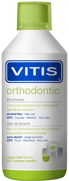 Ополаскиватель для полости рта Vitis Orthodontic 500 мл фото1