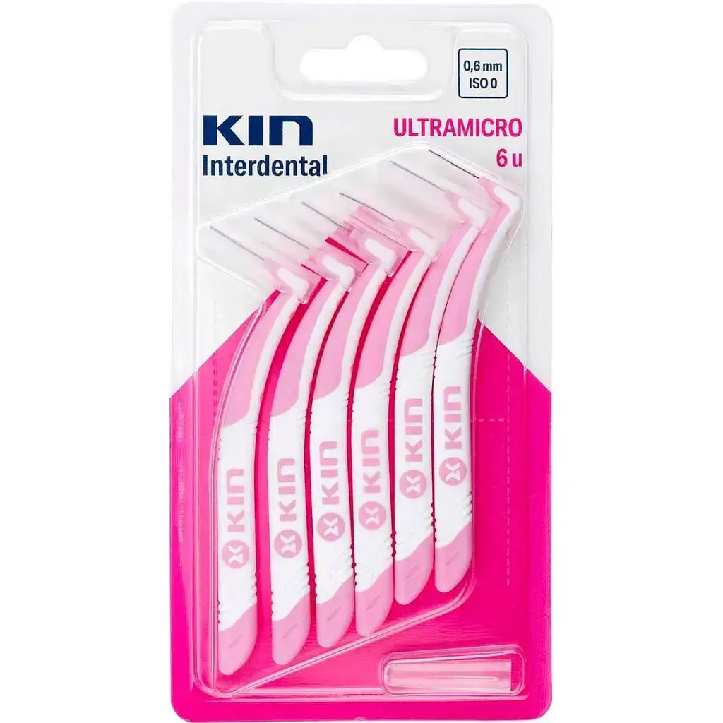 Щітка для міжзубних проміжків KIN Interdental 0.6 мм 6 одиниць фото1