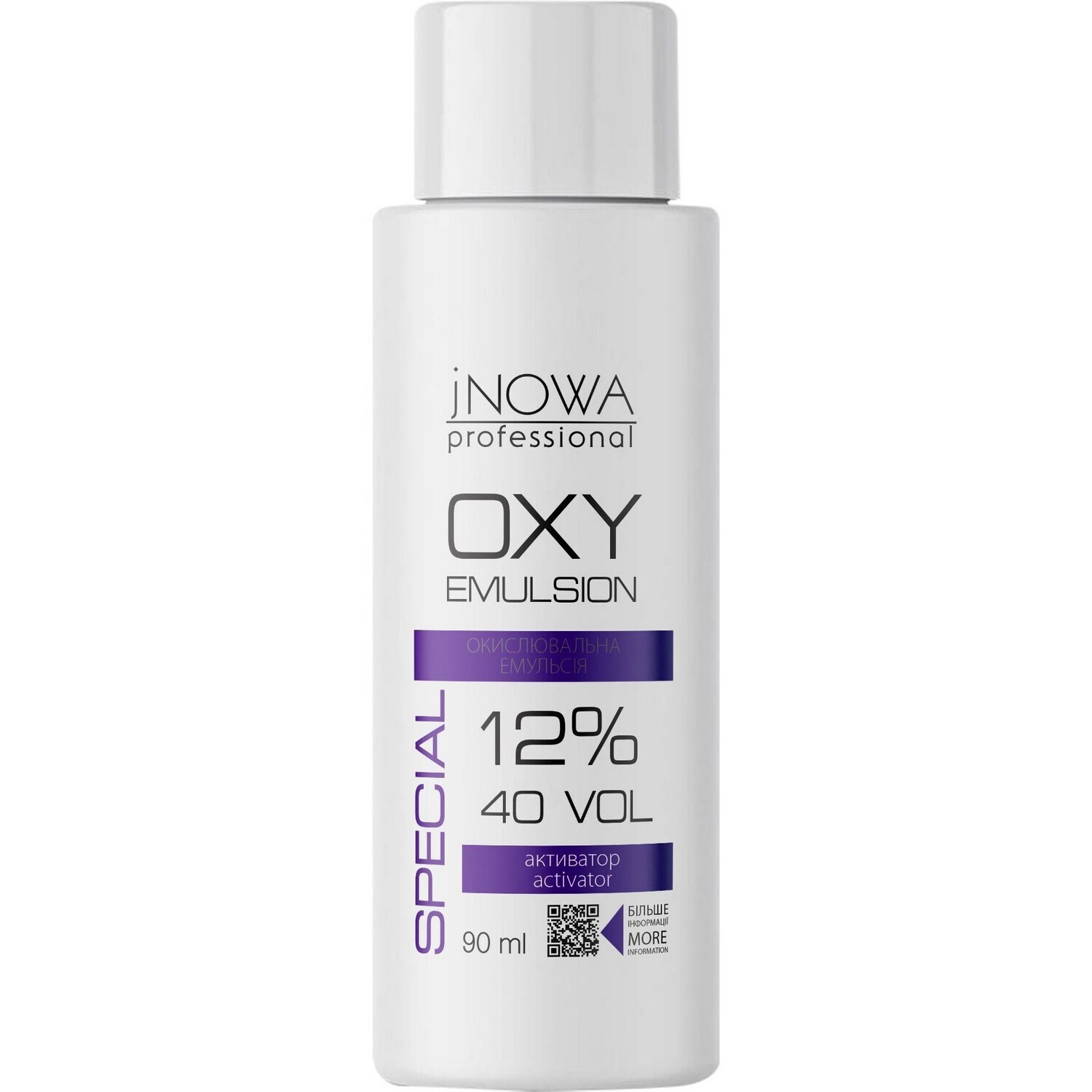 Окислювальна емульсія jNOWA Professional Special OXY 12%, 40 vol, 90 мл фото1