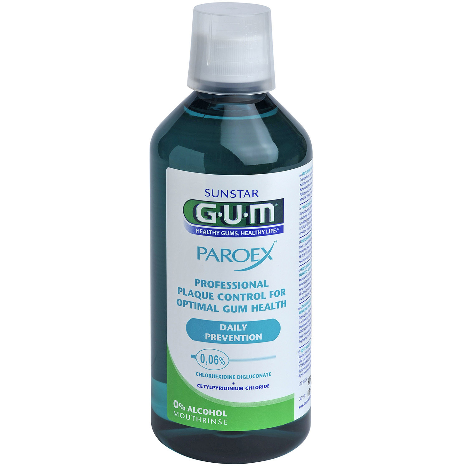 Ополіскувач для порожнини рота Gum Paroex 0.06% 500 мл фото1