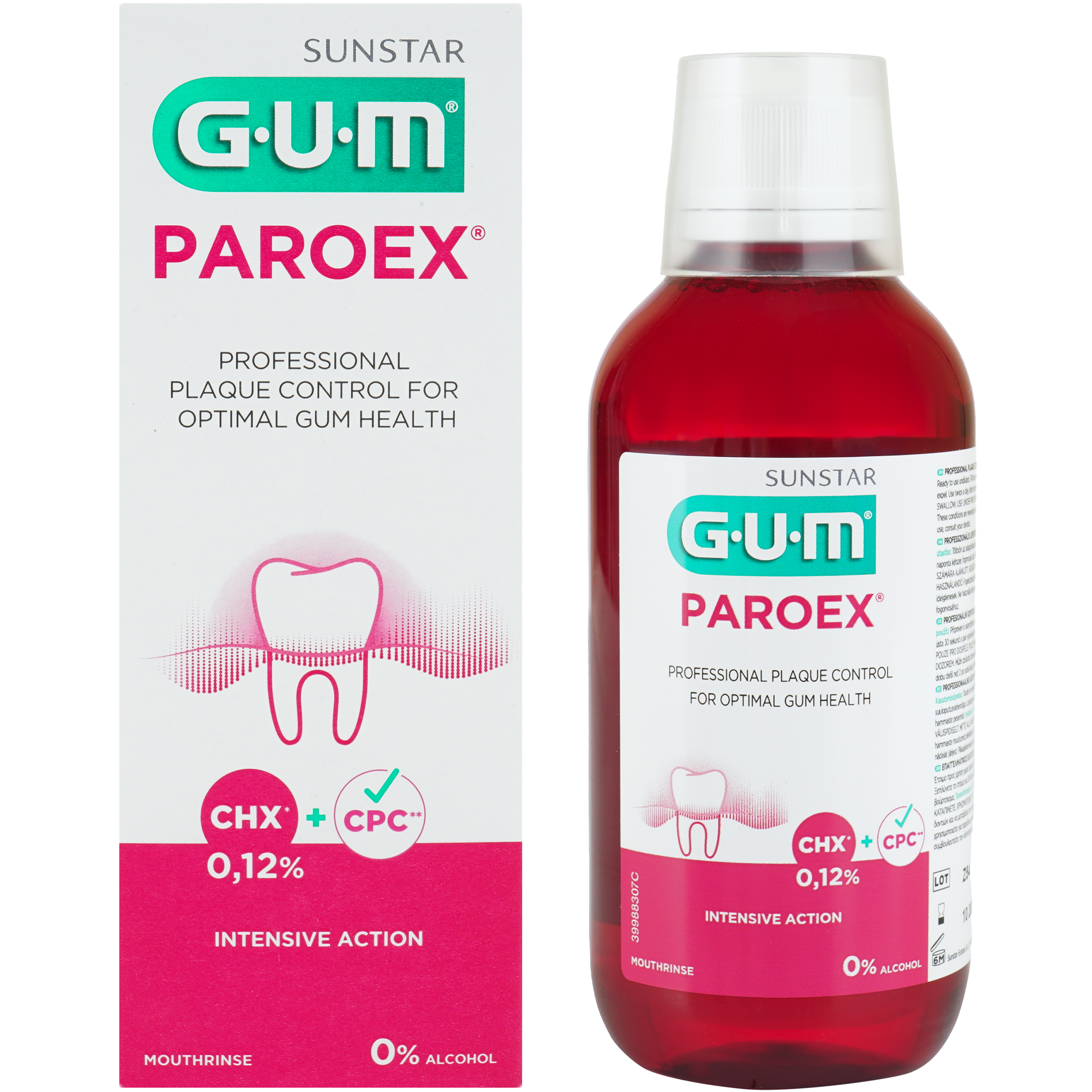 Ополіскувач для порожнини рота GUM Paroex 0.12 % 300 мл фото1