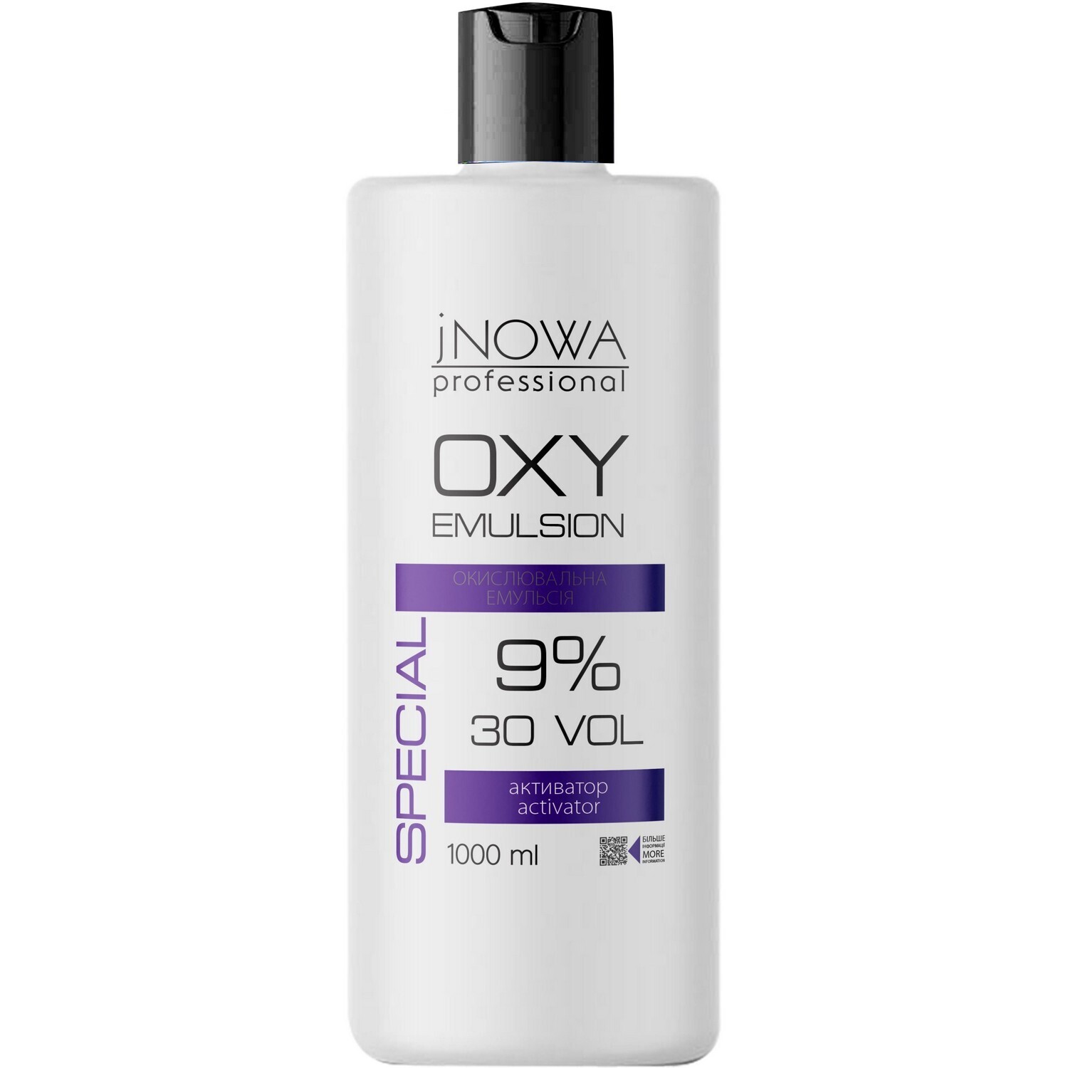 Окислительная эмульсия jNOWA Professional Special OXY 9%, 30 vol, 1000 мл фото1
