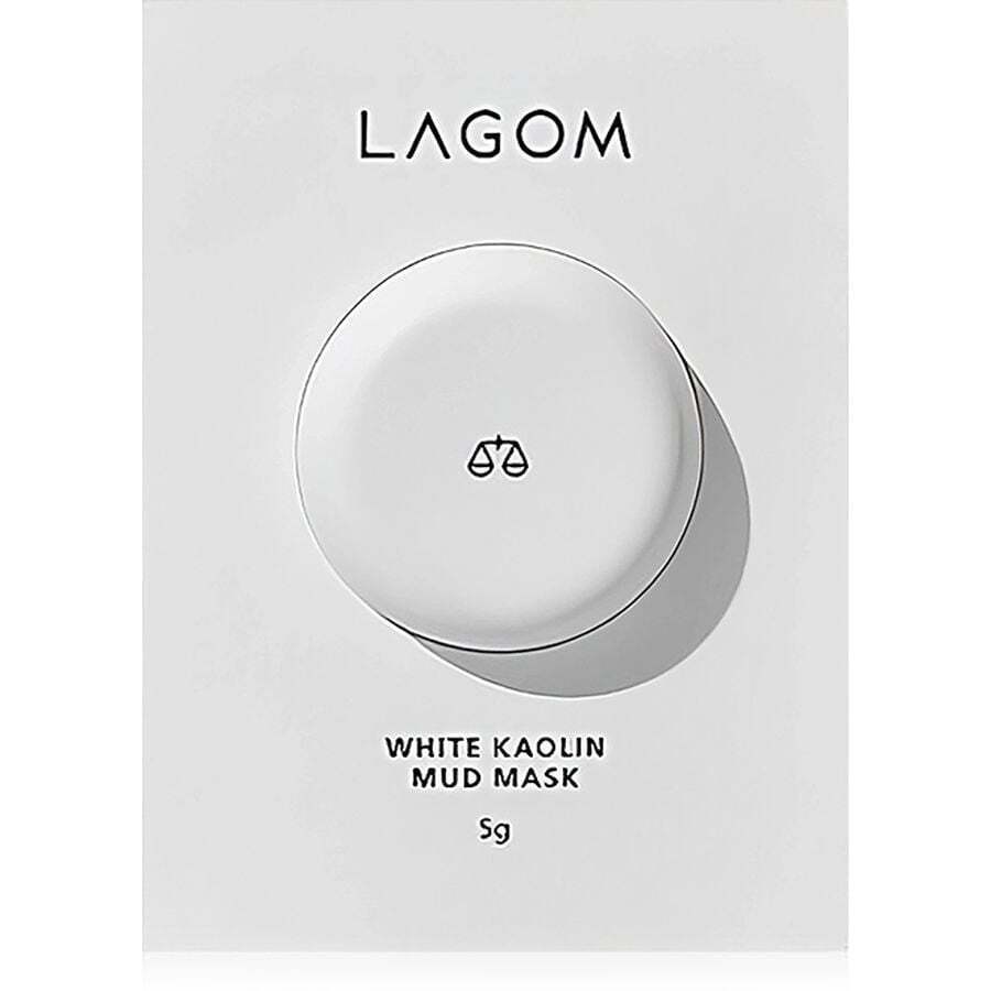 Очищающая маска для лица Lagom White Kaolin Mud Mask каолиновая 5 г (3150) фото1