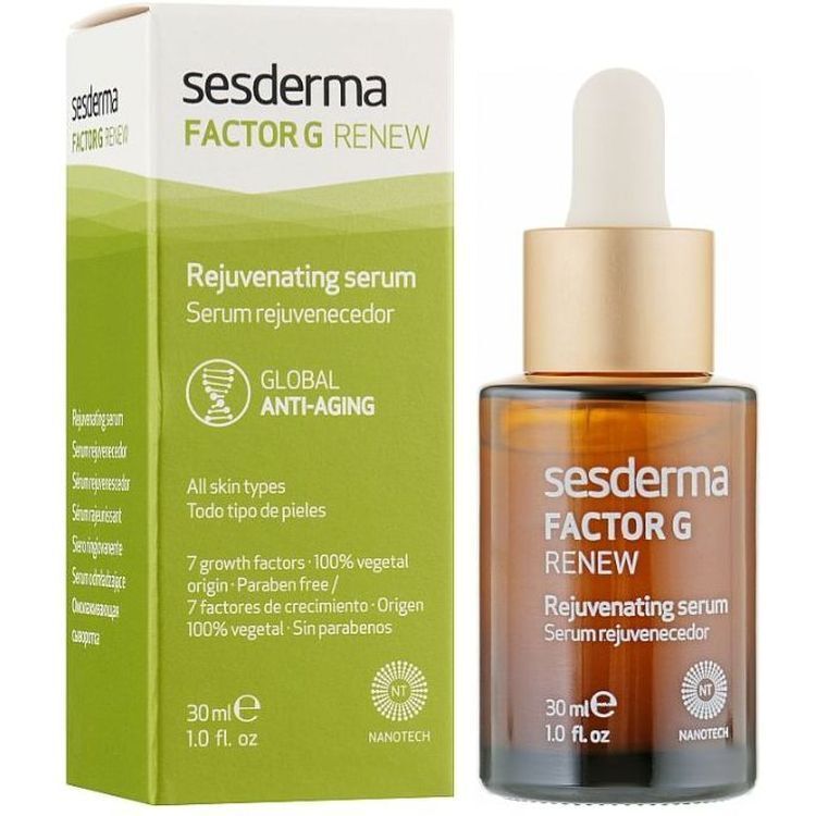 Омолаживающая сыворотка для лица Sesderma Factor G Rejuvenating Serum, 30 мл фото1