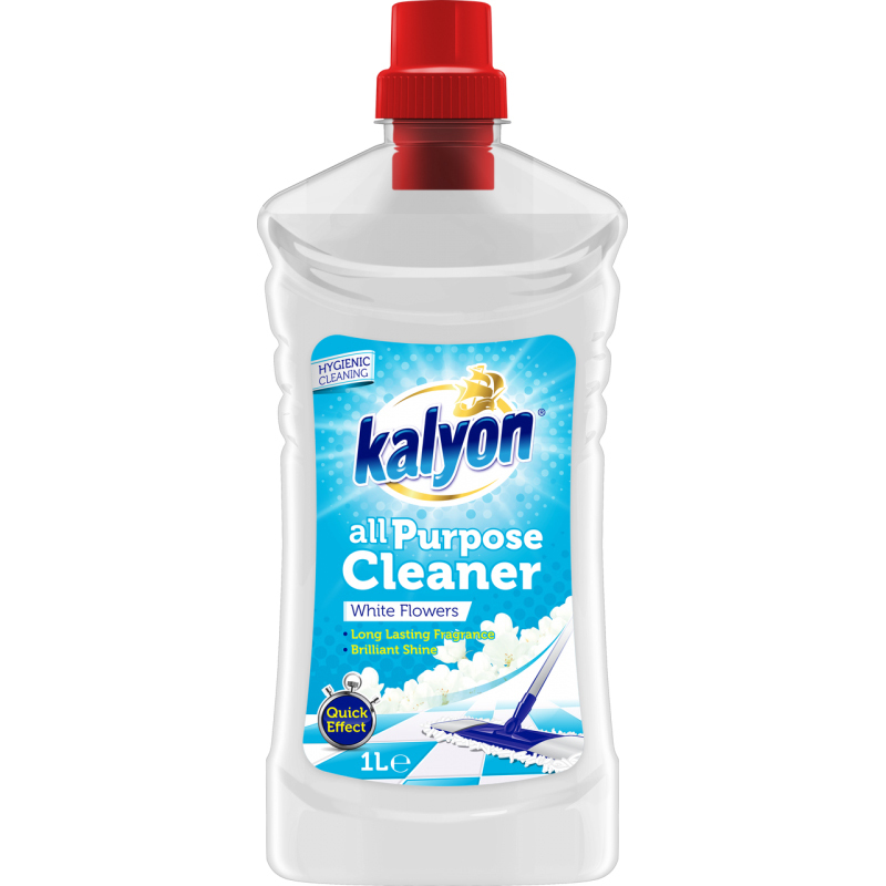 Универсальное моющее средство Kalyon Белые цветы 1л фото1