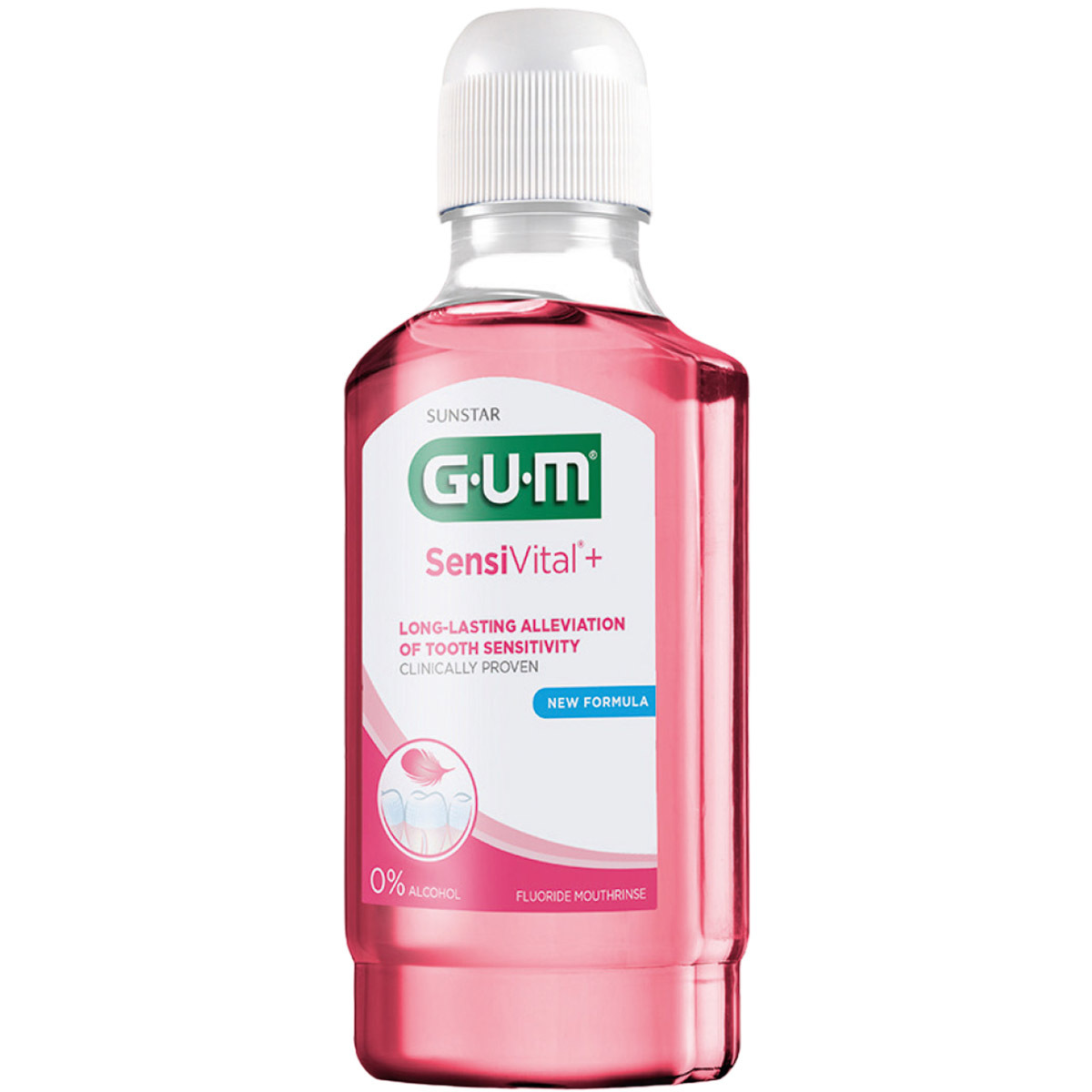 Ополіскувач для порожнини рота GUM Sensivital+ 300 мл фото1