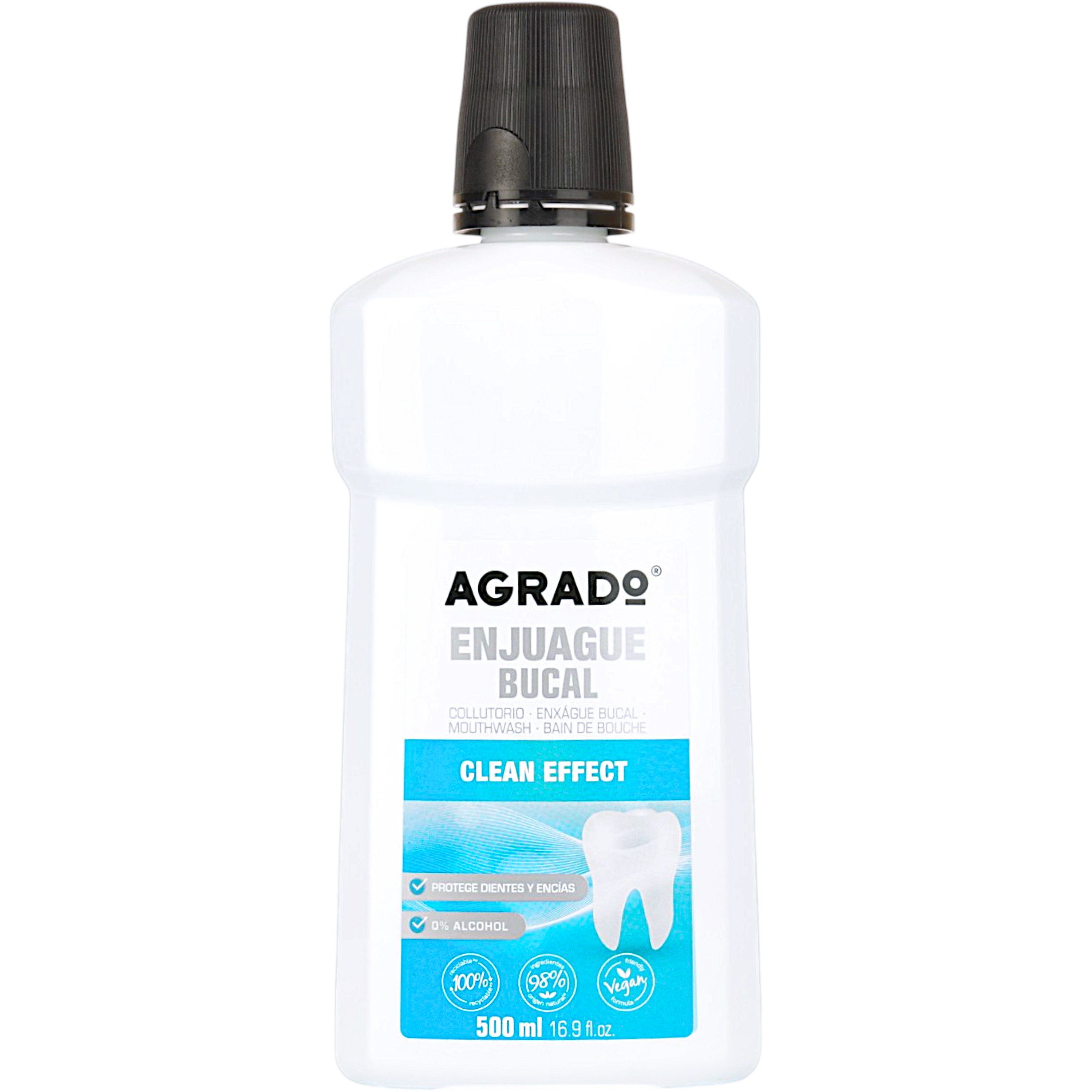 Ополаскиватель для полости рта Agrado отбеливающий 500 мл фото1