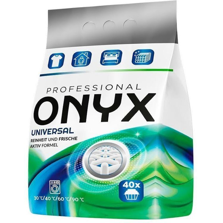Пральний порошок Onyx Professional Universal 40 прань 2.4 кг фото1