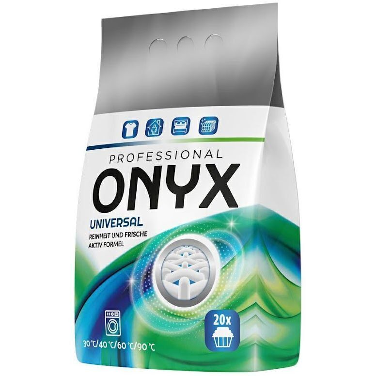 Пральний порошок Onyx Professional Universal 20 циклів прання 1.2 кг фото1