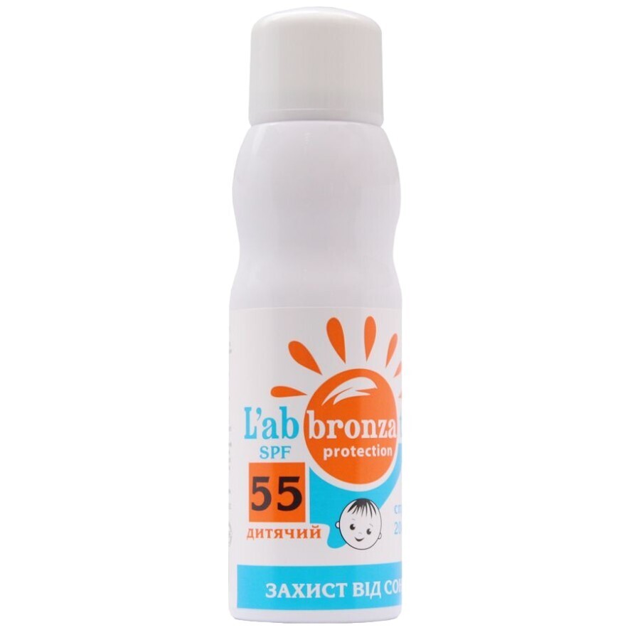 Емульсія дитяча L'abbronzato Захист від сонця Spf-55 200 мл фото1