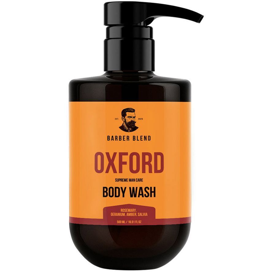 Парфюмерный гель для душа Barber Blend Oxford для мужчин 500 мл фото1