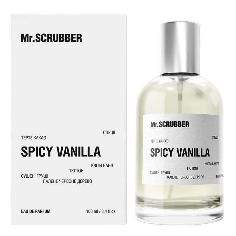 Парфюмированная вода Mr. Scrubber Spicy Vanilla 100 мл фото1