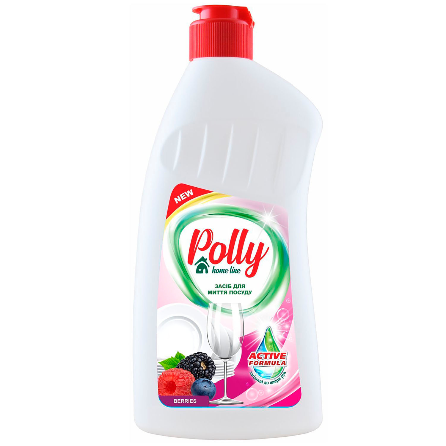 Средство для мытья посуды Polly Berries 500 мл фото1