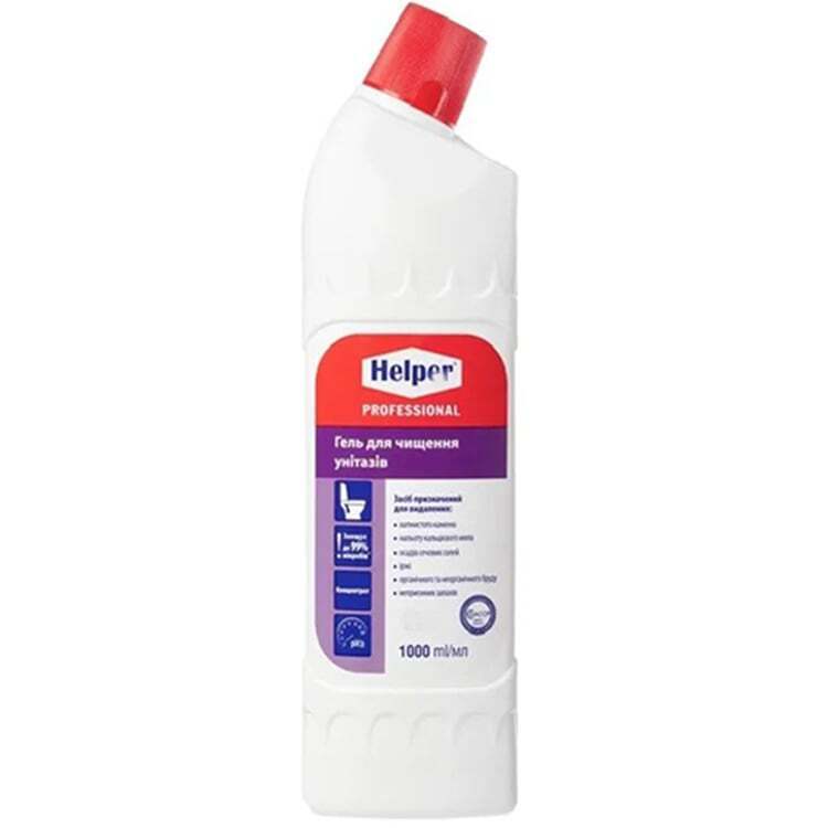 Средство для унитазов Helper Professional 1л фото1