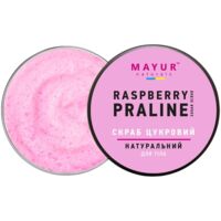 Скраб для тела Mayur Raspberry Praline сахарный натуральный 250 мл