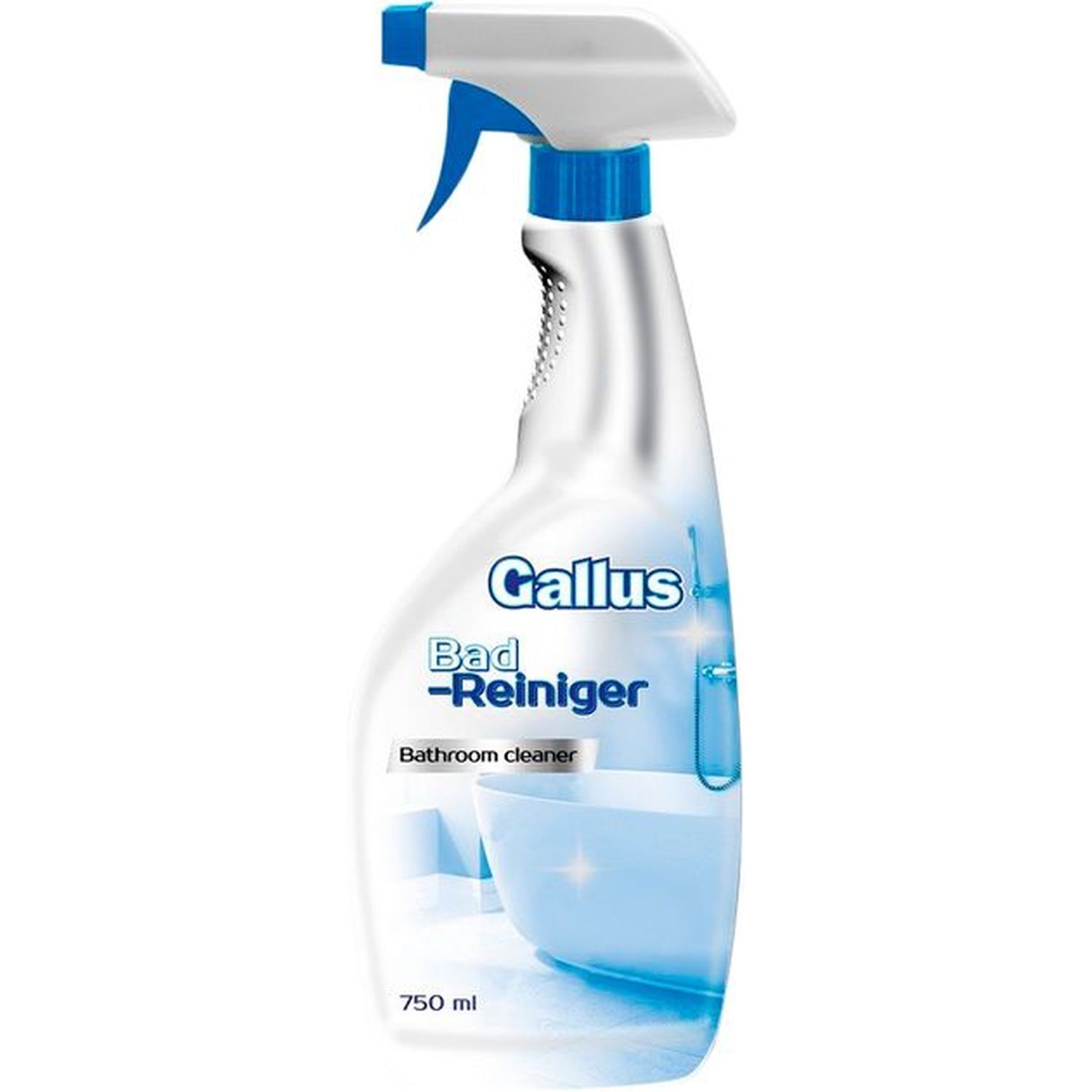 Засіб для чищення ванних кімнат Gallus Spray Bad-Reiniger 750 мл фото1