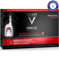 Средство против выпадения волос Vichy Dercos Aminexil Clinical 5 для мужчин 21 шт.