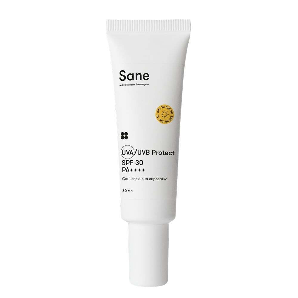 Солнцезащитная сыворотка Sane SPF30 для лица 30 мл фото1