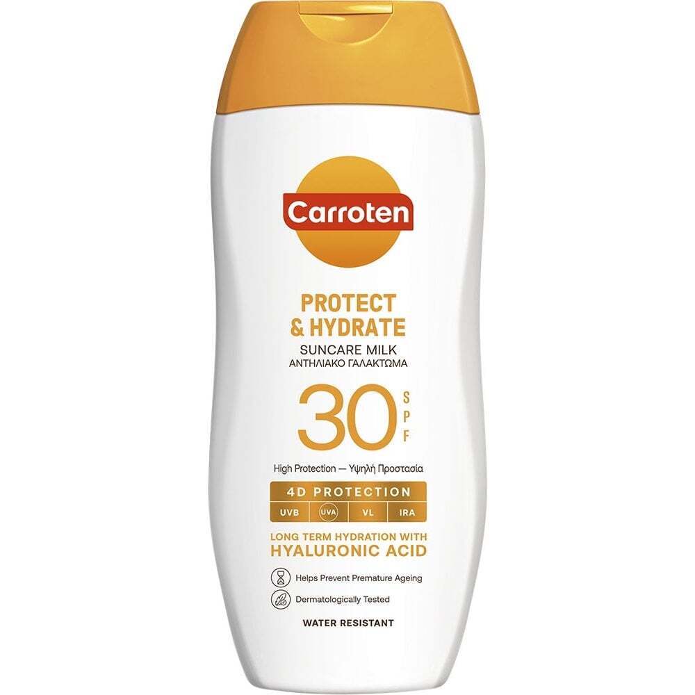 Солнцезащитное молочко для тела Carroten Protect & Hydrate SPF 30 200 мл фото1