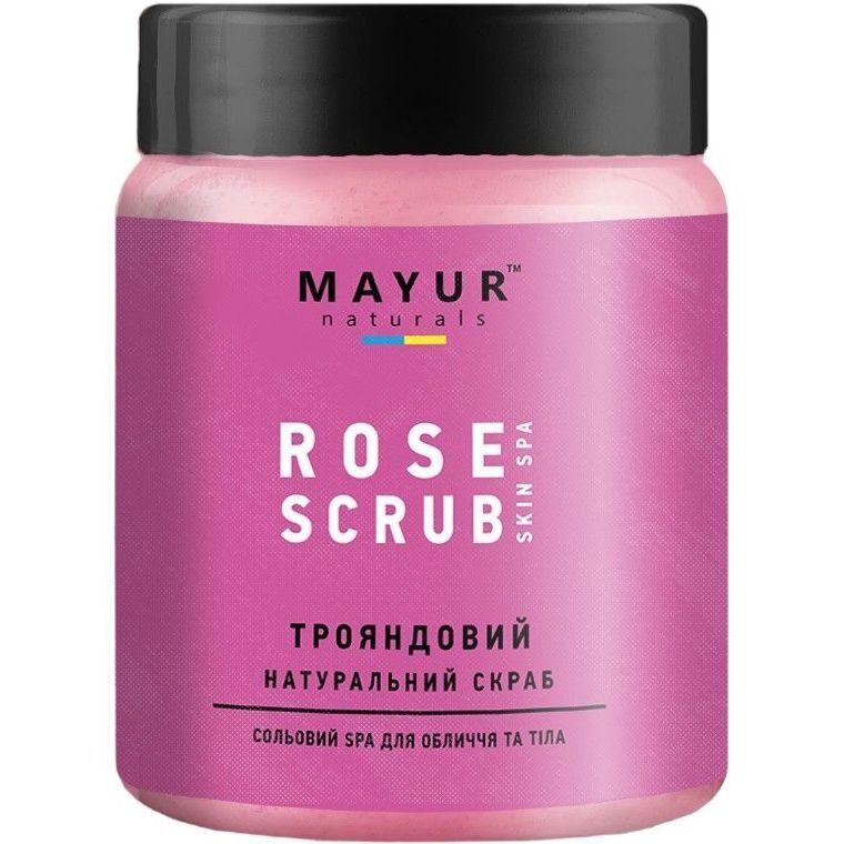 Солевой скраб Mayur Роза 250 мл фото1