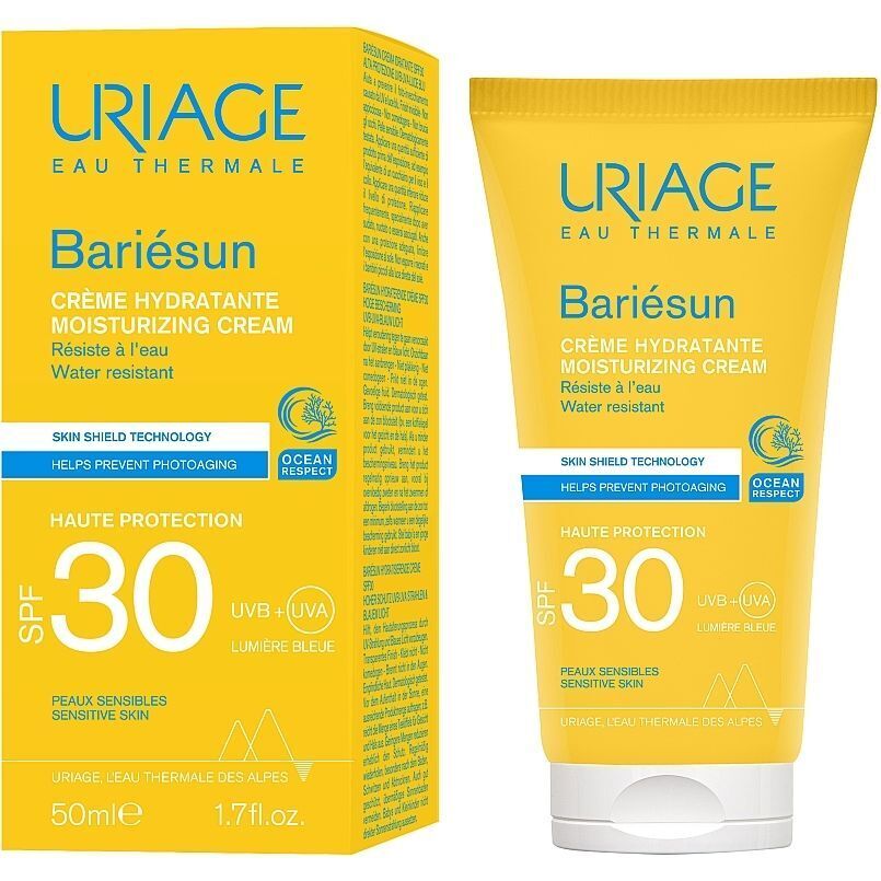 Сонцезахисний зволожуючий крем Uriage Bariesun SPF30 50 мл фото1