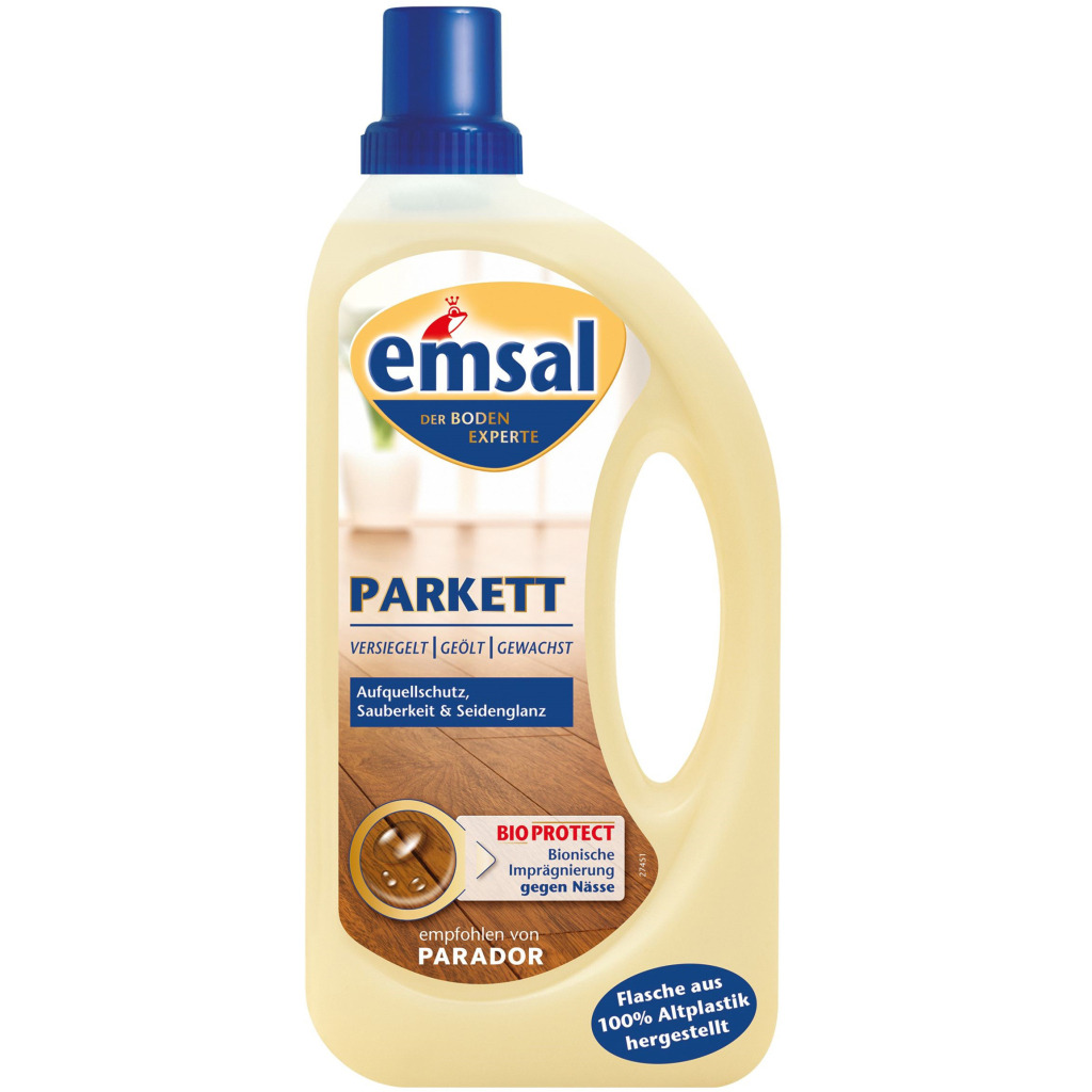 Засіб для догляду за паркетом з просоченням швів Emsal 1 л фото1