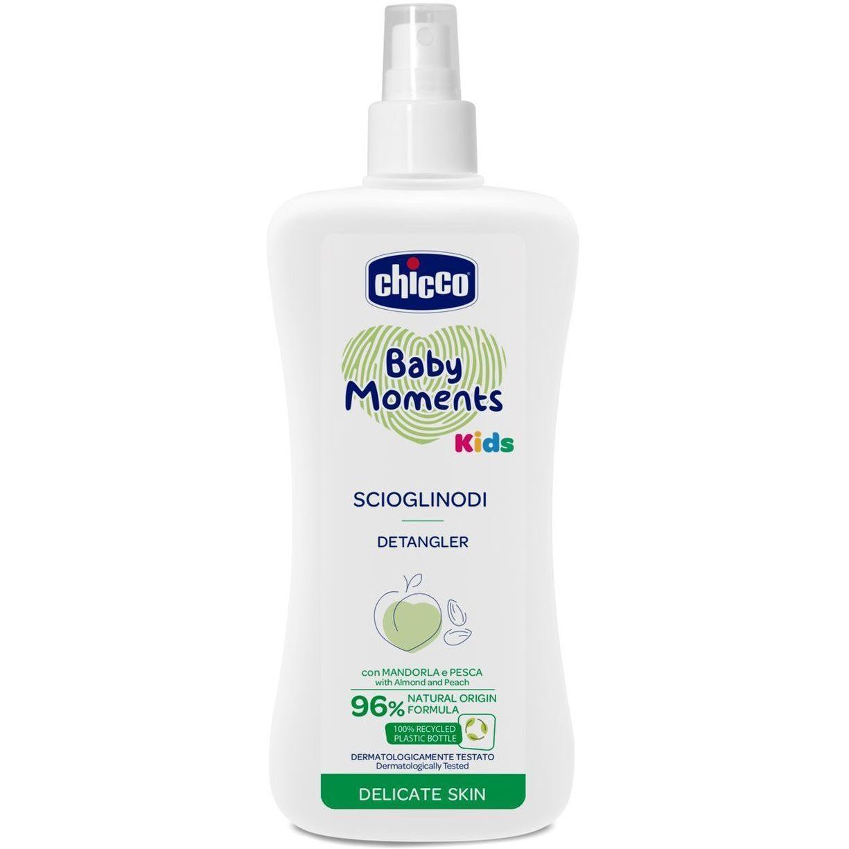 Спрей Chicco Baby Moments Kids для легкого расчесывания волос 200 мл (10250.00) фото1