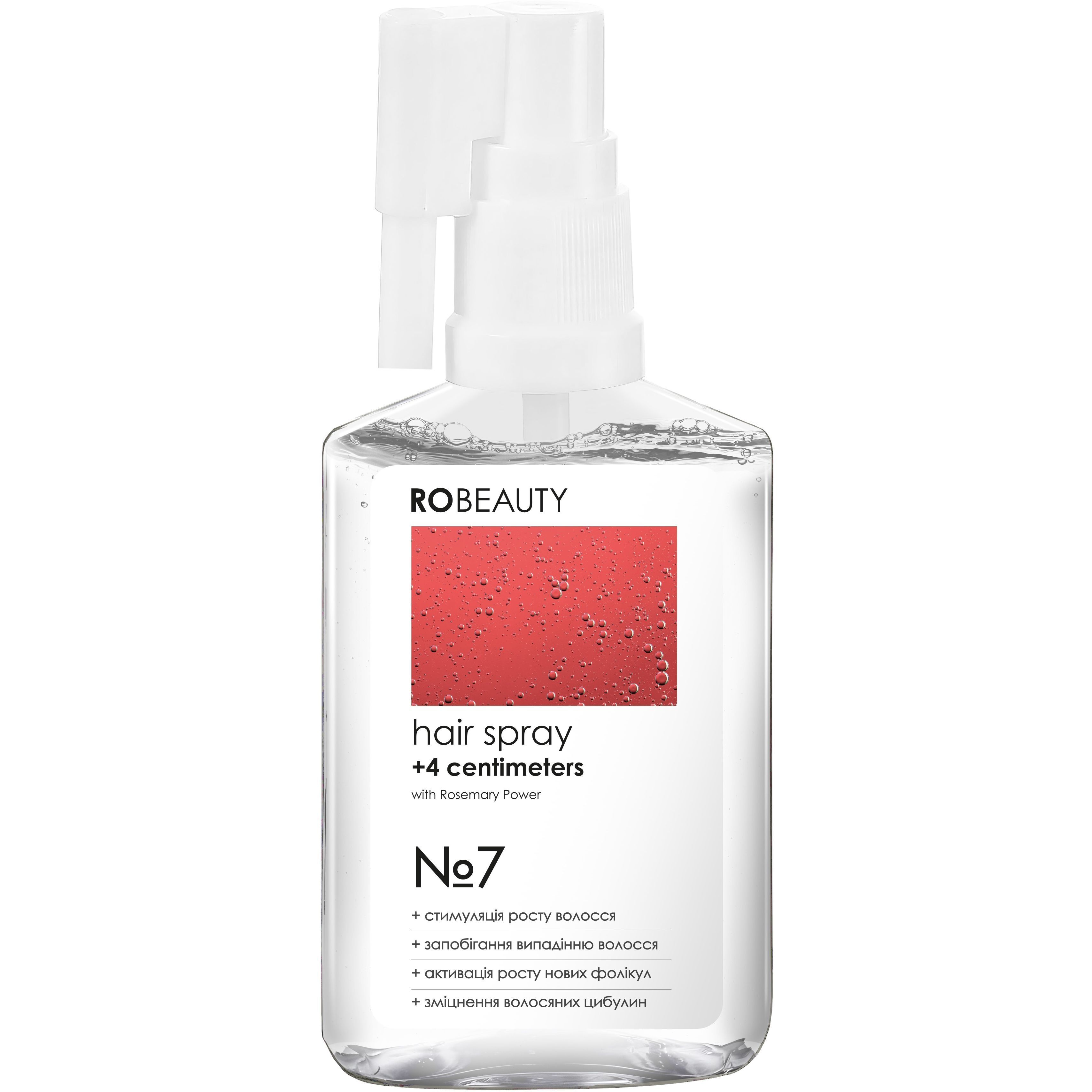 Спрей для роста волос RoBeauty + 4 см 55 мл фото1