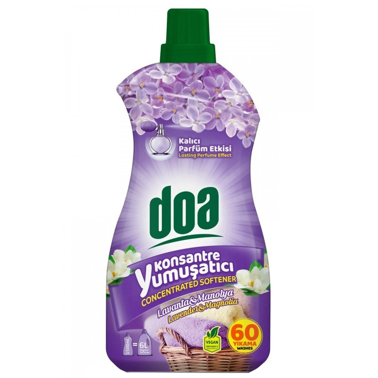 Кондиціонер для прання DOA Лаванда та Магнолія концентрований 1.5 л фото1