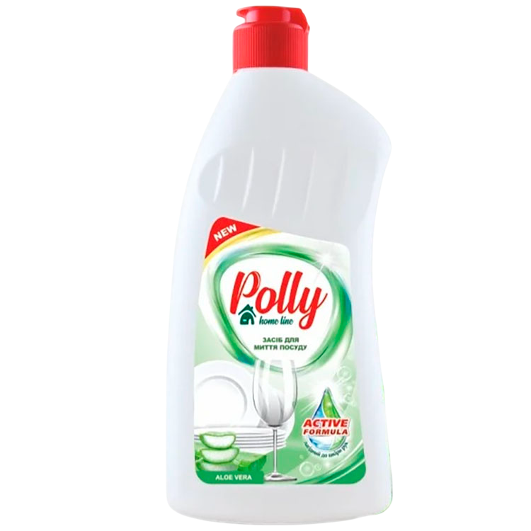 Средство для мытья посуды Polly Aloe Vera 500 мл фото1