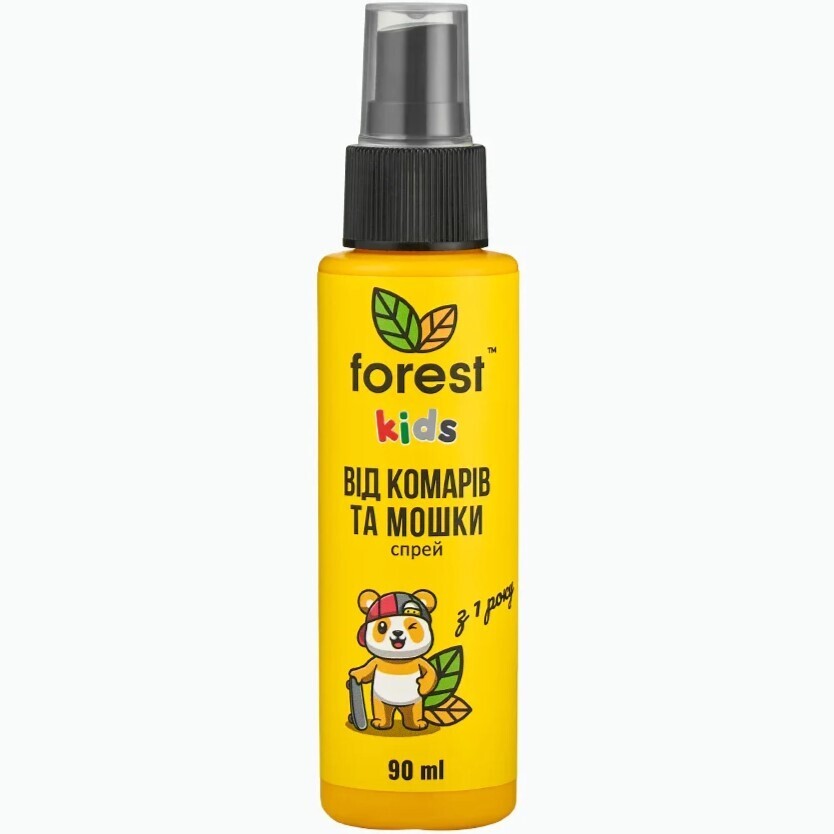 Спрей-репеллент Forest Kids от комаров и мошки 90 мл (FR00730) фото1