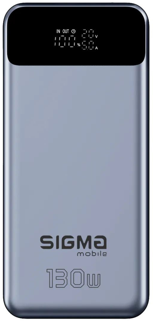 Павербанк Sigma mobile X-power 30000 mAh PD130W Silver фото1