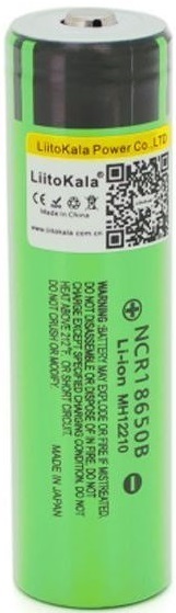 Аккумулятор 18650 LiitoKala, Lii-34B-JT, 3400mAh, 3.7V li-ion battery, 1 pcs фото1