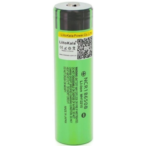 Аккумулятор 18650 LiitoKala, Lii-34B-JT, 3400mAh, 3.7V li-ion battery, 1 pcs