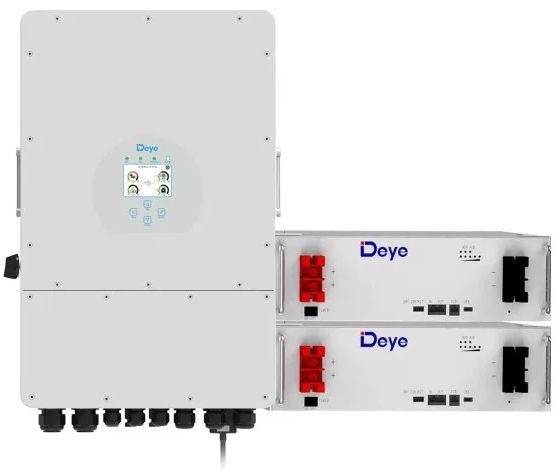 Інвертор сонячний DEYE SUN-10K-SG04LP3-EU-2DY10.24K-LFP-W 10kW фото1