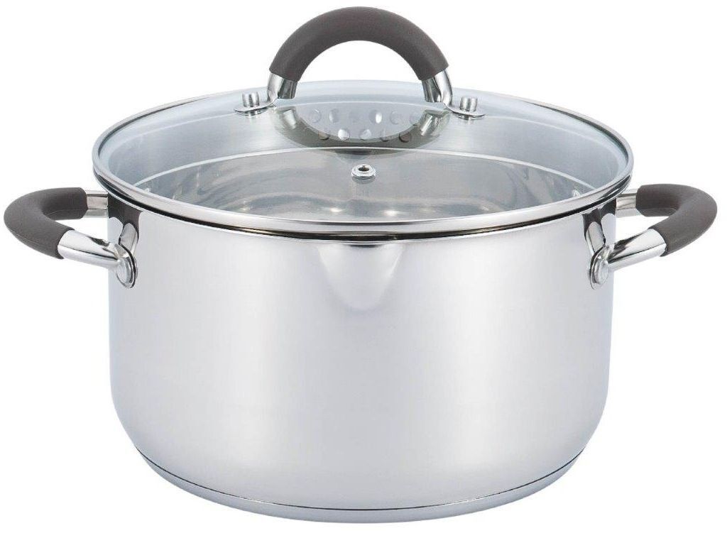 Кастрюля Gusto Silicon handles 20 см 3,6 л (GT-1102-20) фото1