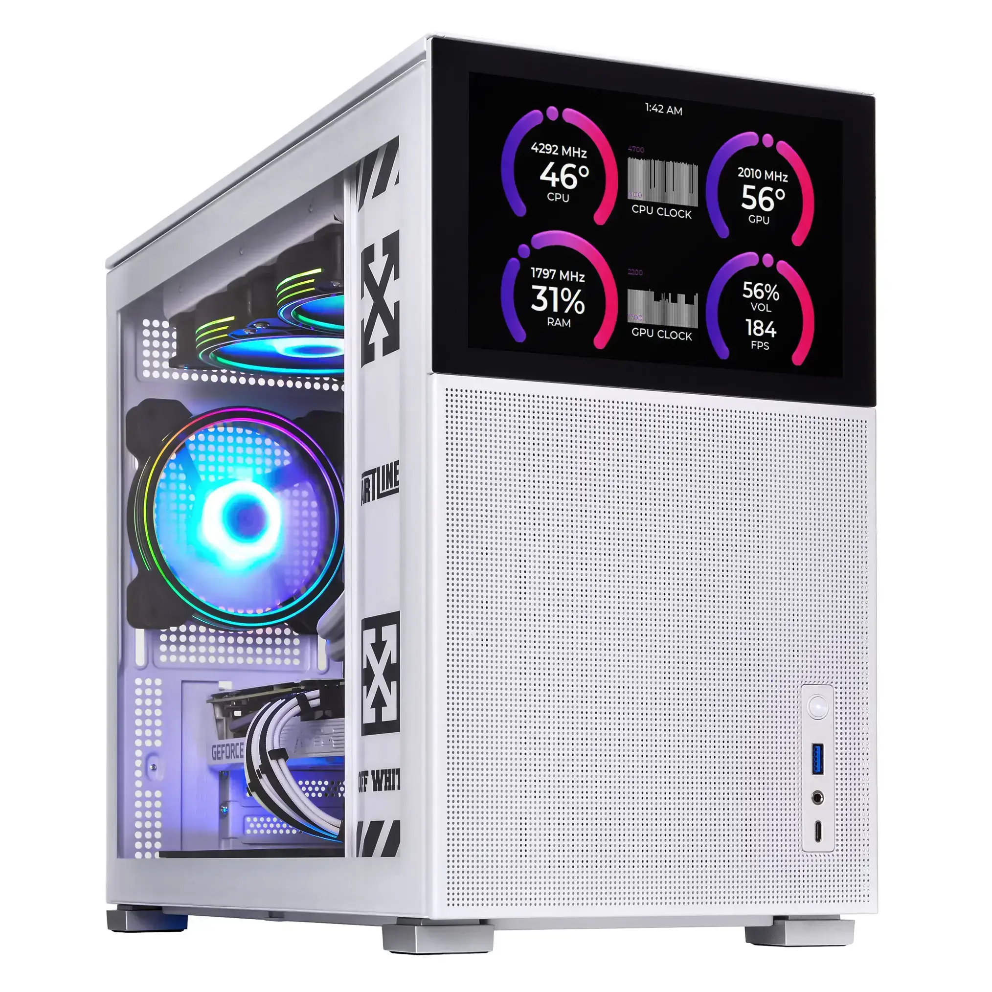Cистемний блок ARTLINE Gaming D31WHITE Windows 11 Home (D31WHITEv83Win) фото1