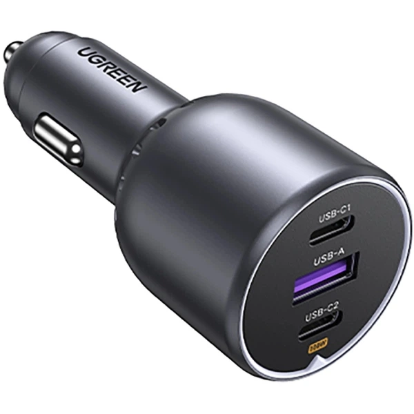 Зарядное устройство Ugreen 3xUSB 130W (2xUSB-C+USB-A) QC3.0 (EC705) (35025)