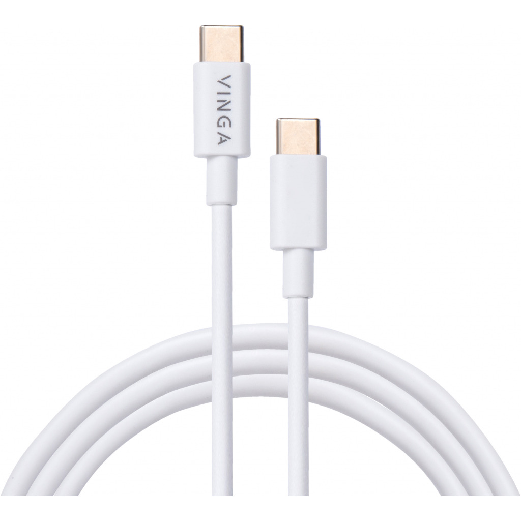 Кабель USB-C to USB-C 1.0m 45W PVC Vinga (VCPCTC45W) фото1